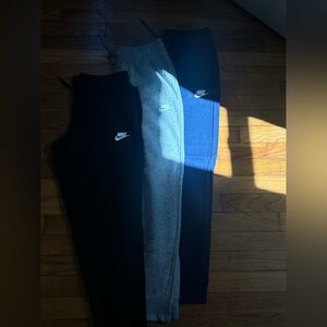 nike small women’s sweatpants     $18 each or $45 for all